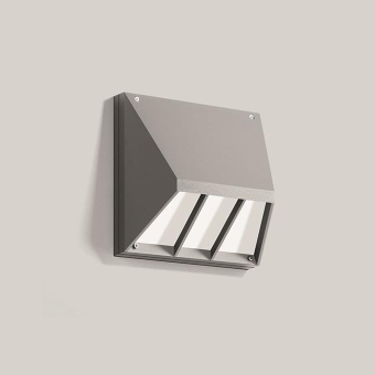 BEGA Wandleuchte 4000K silber   22260AK4 