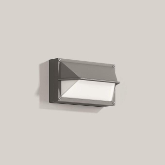 BEGA Wandleuchte 4000K silber   22656AK4 