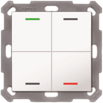 MDT BE-TAL5504.01 Taster Light 55 4fach 