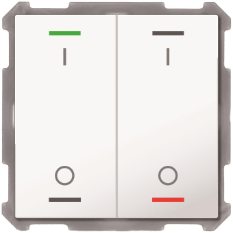MDT BE-TAL63T2.B1 Taster Light 63 2fach 