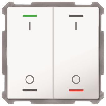 MDT BE-TAL63T2.B1 Taster Light 63 2fach 