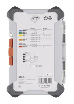 Bosch Extra Hard Schrauberbit Set 43tlg. 