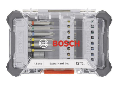 Bosch Extra Hard Schrauberbit Set 43tlg. 
