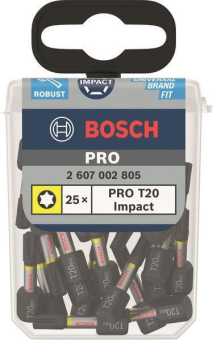 Bosch Impact T20 25mm 25      2607002805 