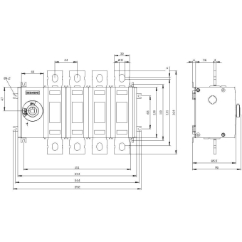 Siemens 3KD40400PE100    3KD4040-0PE10-0 