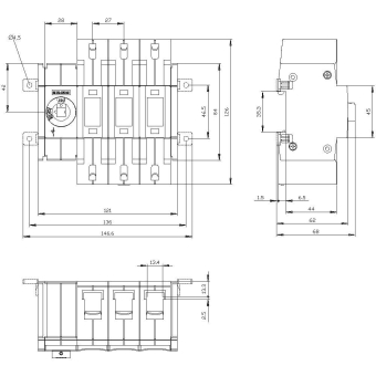 Siemens 3KD30302NE100    3KD3030-2NE10-0 