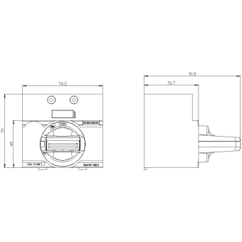 SIEM Frontdrehantrieb      3VA9157-0EK11 