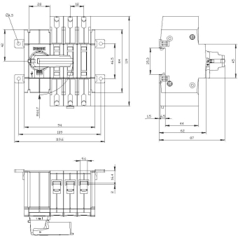 Siemens 3KD16322ME100 Lasttrennschalter 