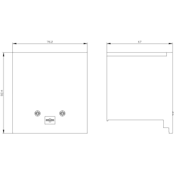 Siemens 3VA91110WF30 Klemmenabdeckung 