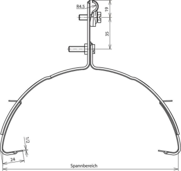 DEHN Dachleitungshalter           202027 