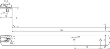 DEHN Dachleitungshalter           202902 