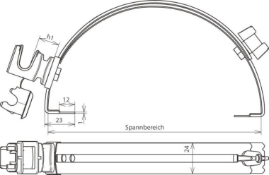 DEHN Dachleitungsh. Cu-K          204127 