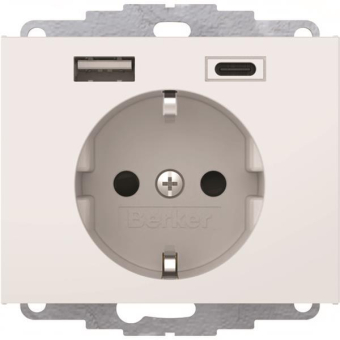 Berker Steckdose SCHUKO/USB A-C 48047009 