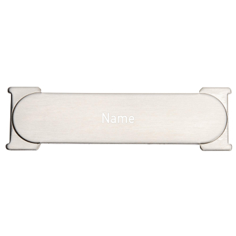 Renz Edelstahl Namensschild   90-3-00006 
