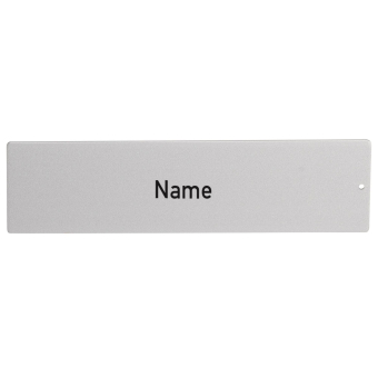 Renz RSA2 ALU-Namensschild    90-3-00028 