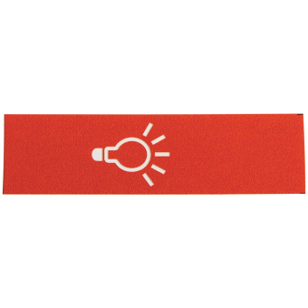 RENZ Lichttastereinlage rot   97-9-87023 