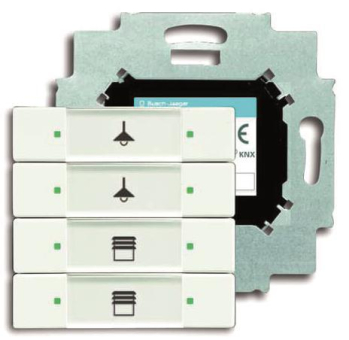 BJ Bedienelement 4f. m. BAU  6127/01-884 