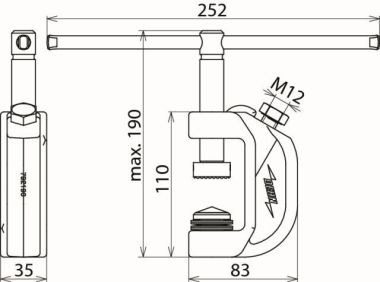Dehn 792190 EKFFL40SKN      EFK FL40 SKN 
