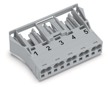 WAGO 770-745 Snap-In-Buchse,5-polig,Kod. 