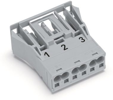 WAGO 770-743 Snap-In-Buchse,3-polig,Kod. 