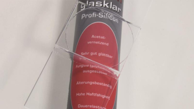 BEKO Silicon glasklar 310 ml    22531001 