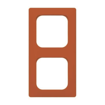 BJ Abdeckrahmen rt RAL3020 2512-217K-103 