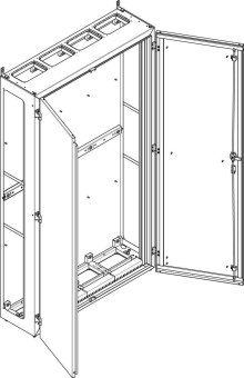 ABN Standgehäuse geerdet IP55    NT412EB 