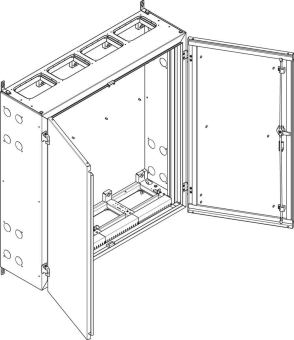 ABN Wandgehäuse geerdet IP55 BxHxT NT47E 