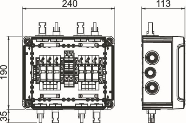 OBO PVG-C1000S110 PV-Systemlösung im 