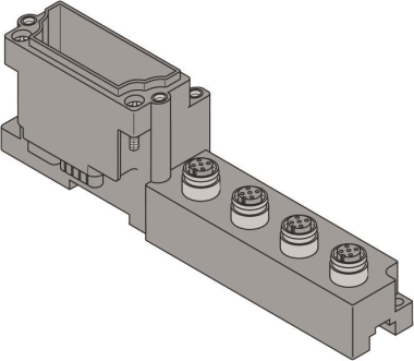 TURCK BL67 Basismodul 4 x    BL67-B-4M12 