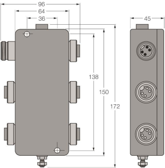 Turck PROFIBUS-PA      JBBS-48SC-M413/EX 