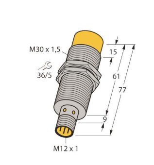 Turck Induktiver     NI15-M30E-LIU-H1141 