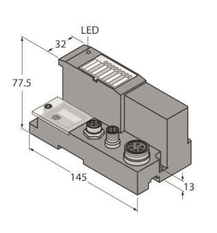 Turck Gateway f.BL67 I/O-   BL67-GW-DPV1 