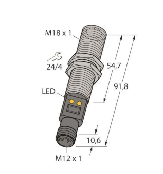 Turck Temperatursensoren       M18TIP6EQ 