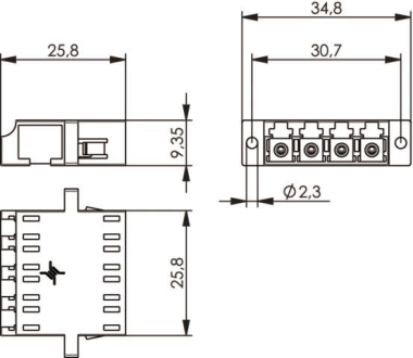 TG LC Quad Kupplung          J08071A0020 