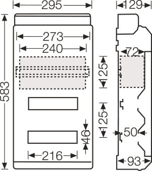 HENS Kv-Extra Automaten-Gehäuse   KV9330 