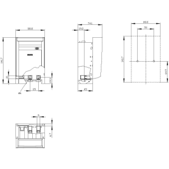 Siemens 3NP11231CA20 Lasttrennschalter 