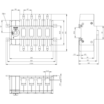 Siemens 3KD34402NE100    3KD3440-2NE10-0 