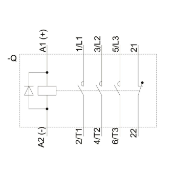 Siemens 3TG10010BB4 Motorschütz EKS 