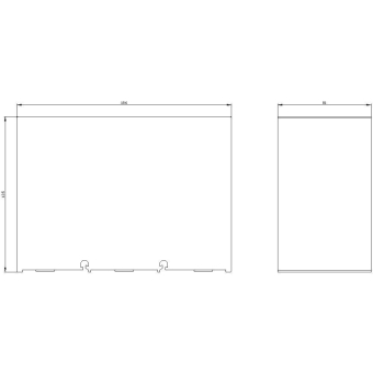 Siemens Anschlussabdeckung 3RW5984-0TC20 