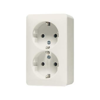 JG AP-STECKDOSE 2-FACH             6022A 