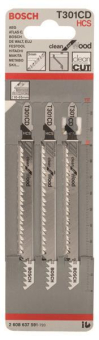 Bosch 3Stichsägeblatt T301CD  2608637591 