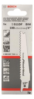 Bosch 5 Saebelsaegeblaetter S 2608657723 