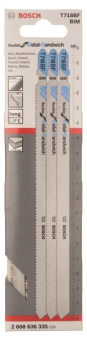 Bosch 3Stichsägeblatt T718BF  2608636335 