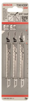 Bosch 3Stichsägeblatt T301CDF 2608636228 