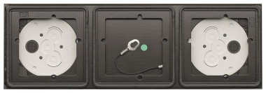 GIRA 5503910 AP-Gehäuse 3fach System 106 