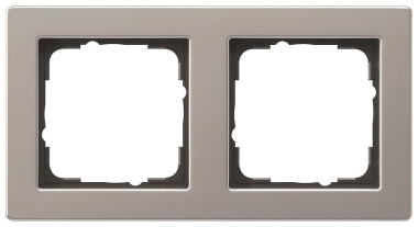 GIRA 021233 Abdeckrahmen 2fach E2 