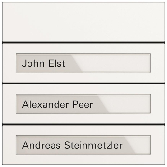 GIRA 5533902 Ruftastenmodul 3fach 