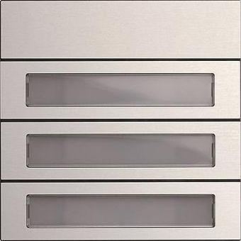 GIRA 5533926 Ruftastenmodul 3fach 