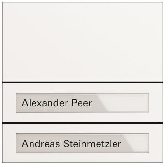 GIRA 5532902 Ruftastenmodul 2fach 